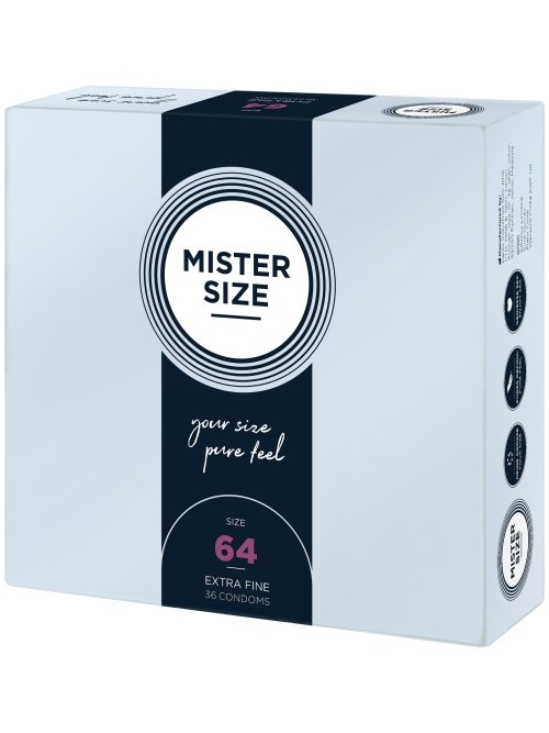 MISTER SIZE 64mm Condoms 36pcs