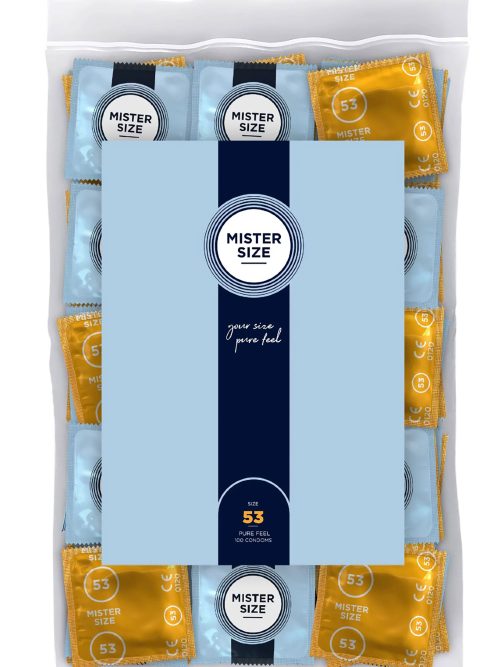 MISTER SIZE 53mm Condoms 100pcs