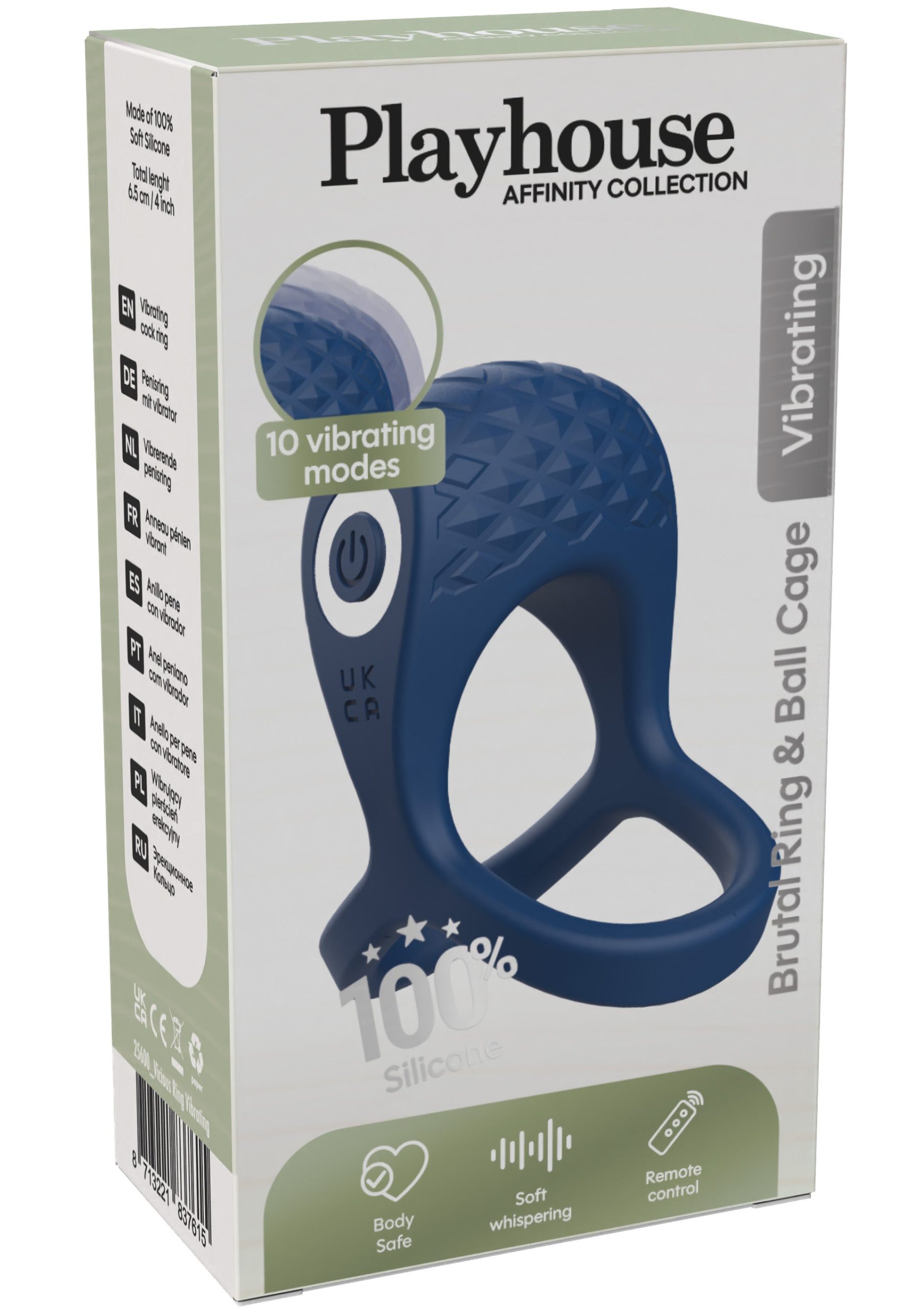 Brutal Ring & Ball Cage Vibrating - Afbeelding 2