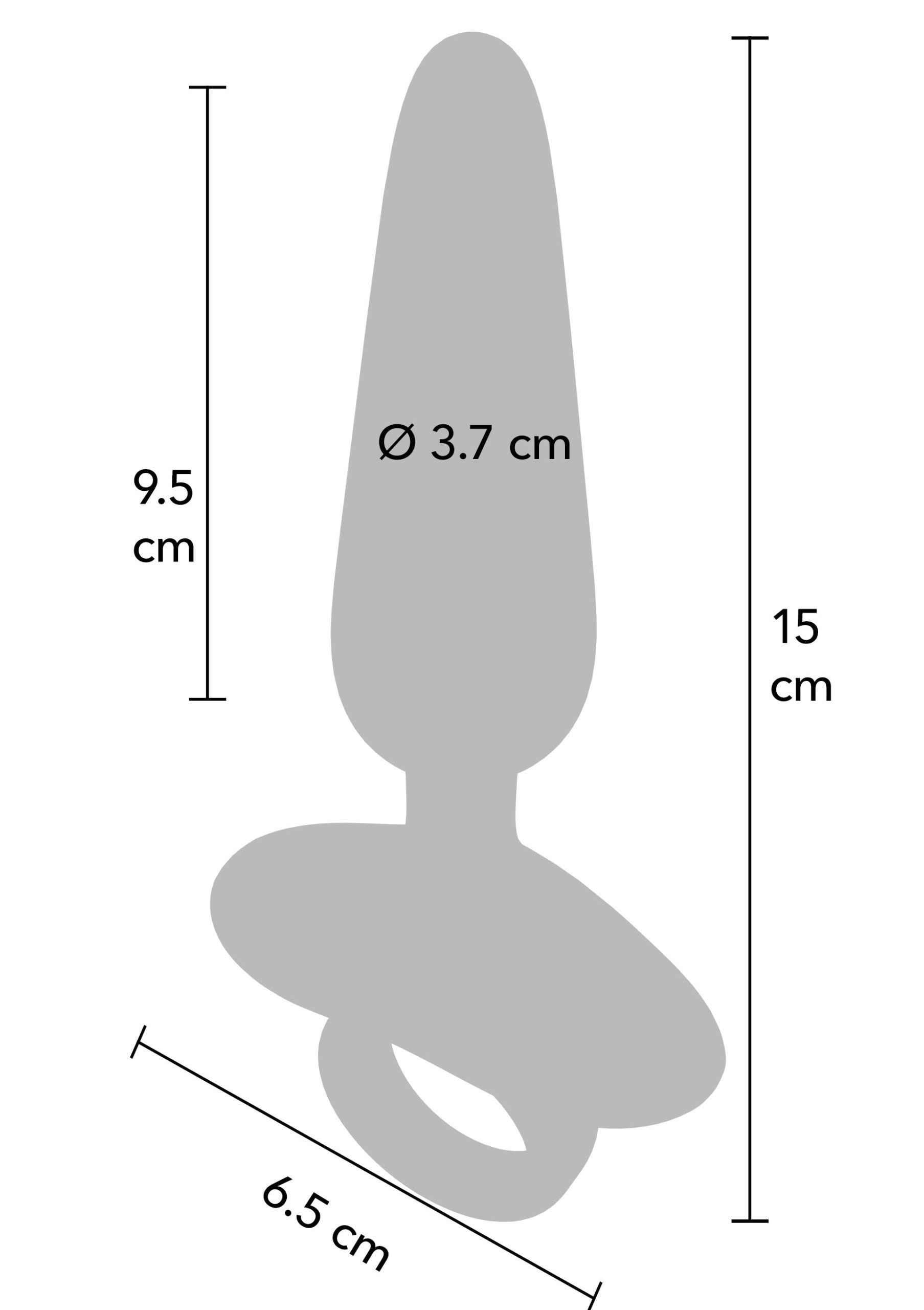 Slim Anal Plug Vibrating + Remote - Afbeelding 9