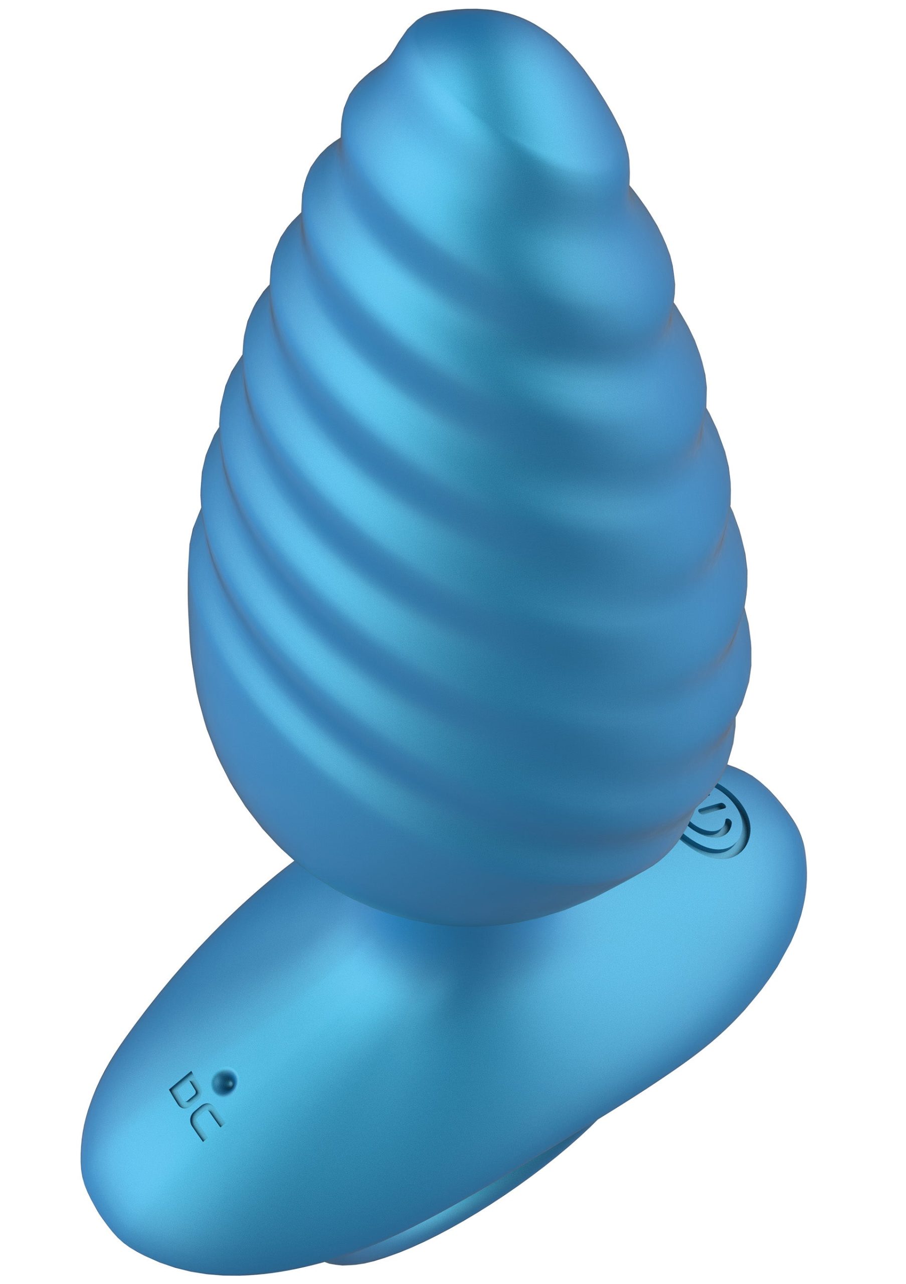 Ribbed Anal Plug Vibrating + Remote - Afbeelding 6