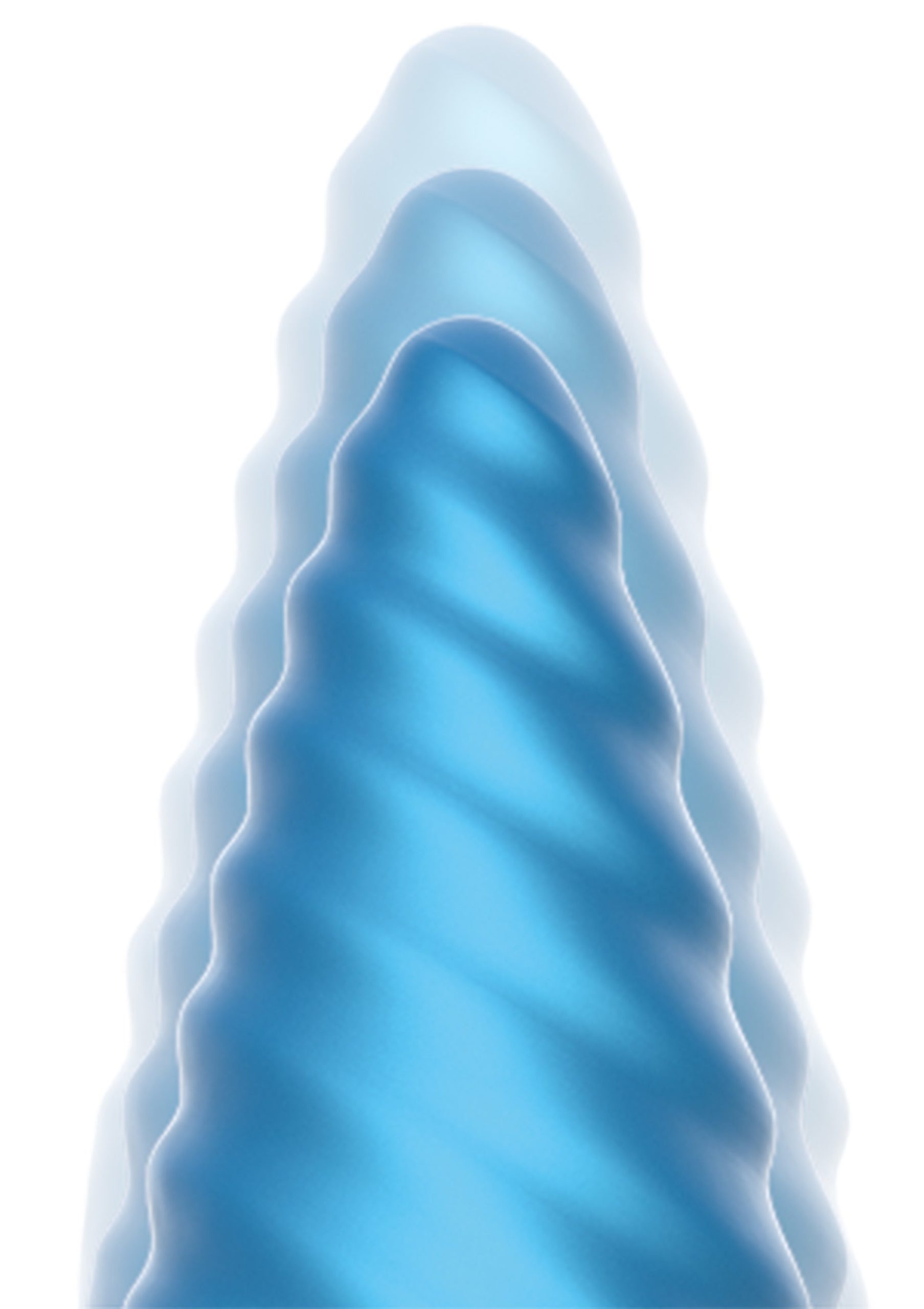 Ribbed Anal Plug Vibrating + Remote - Afbeelding 7